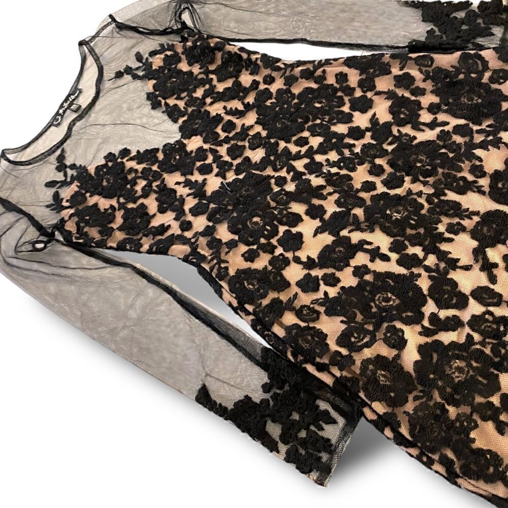 FOR LOVE & LEMONS Lace & Mesh Dress |Size: XS| - Picture 9 of 13